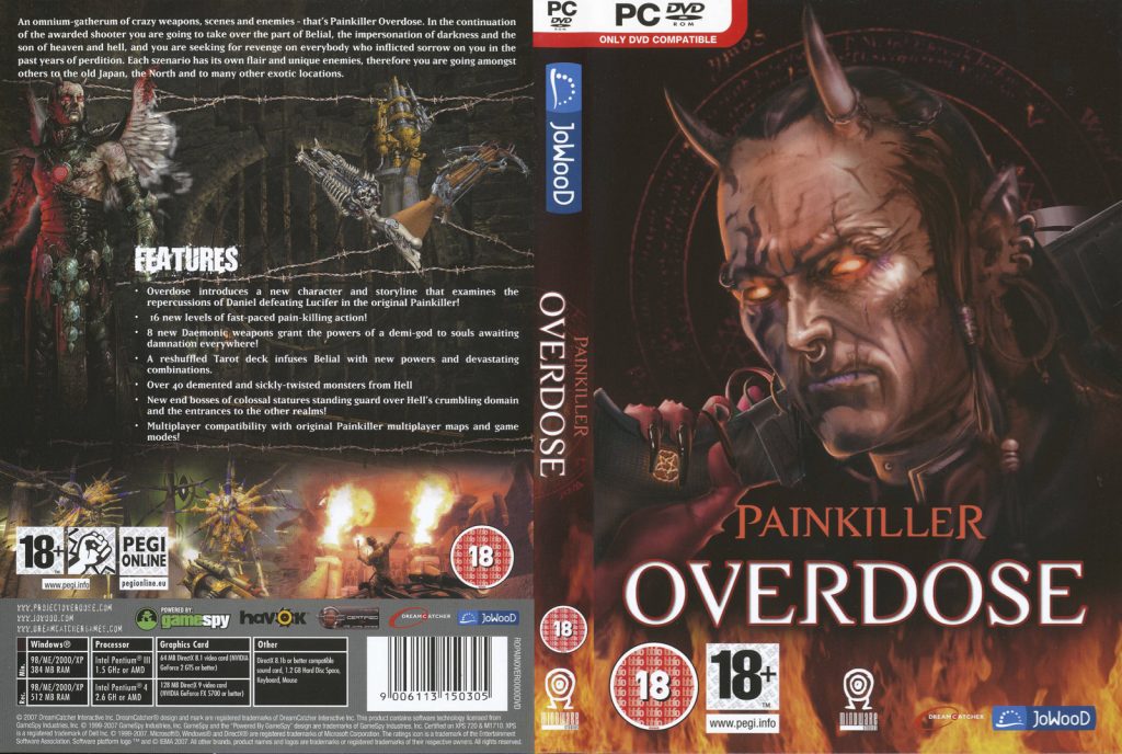 Painkiller overdose коды