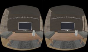 Wait for your girlfriend VR | Visiongame