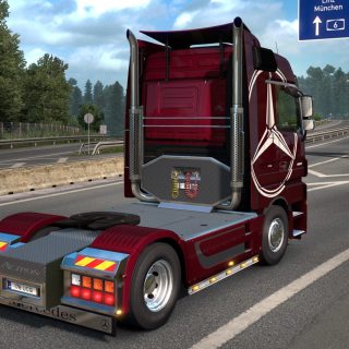 Euro Truck Simulator 2 - Actros Tuning Pack