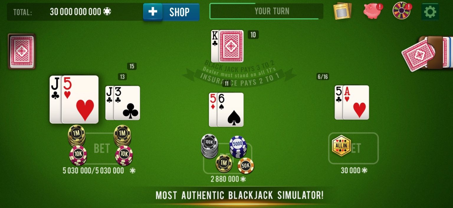blackjack 21 casino rules