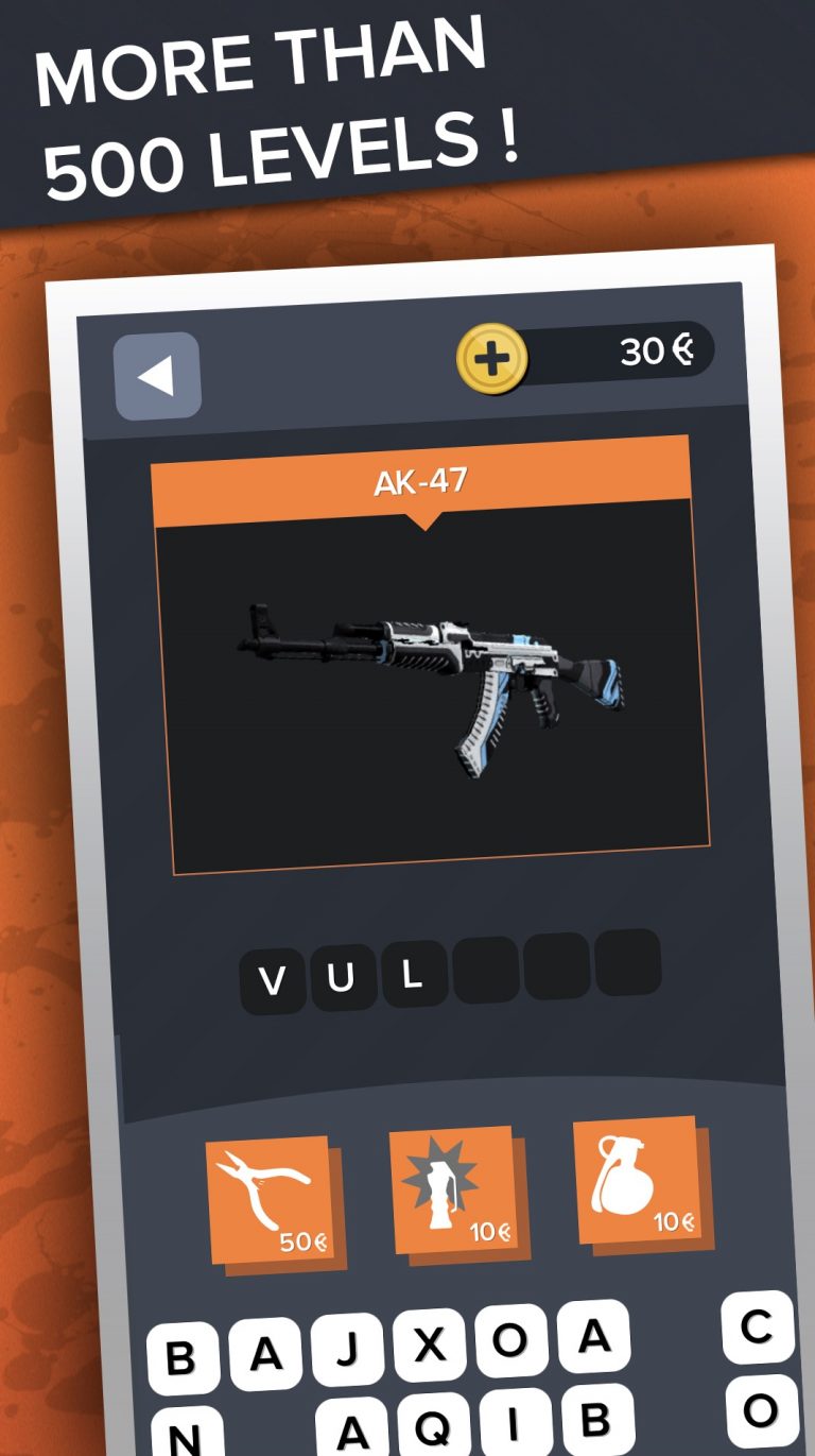 Ultimate quiz for cs go visiongame