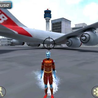 Snow Storm Superhero