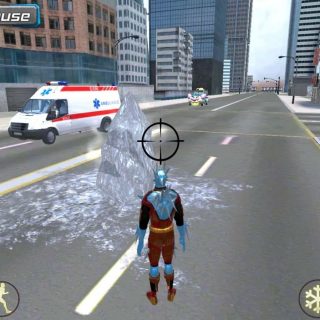 Snow Storm Superhero