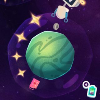 Planet Odyssey: Robot jumps through galaxy