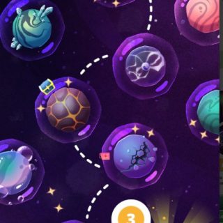 Planet Odyssey: Robot jumps through galaxy