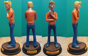 Soška Poldy připravena