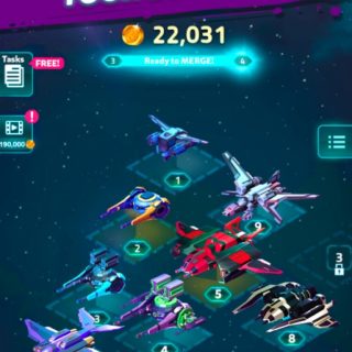 Merge Space Ships: Cyber Future Merger 3D