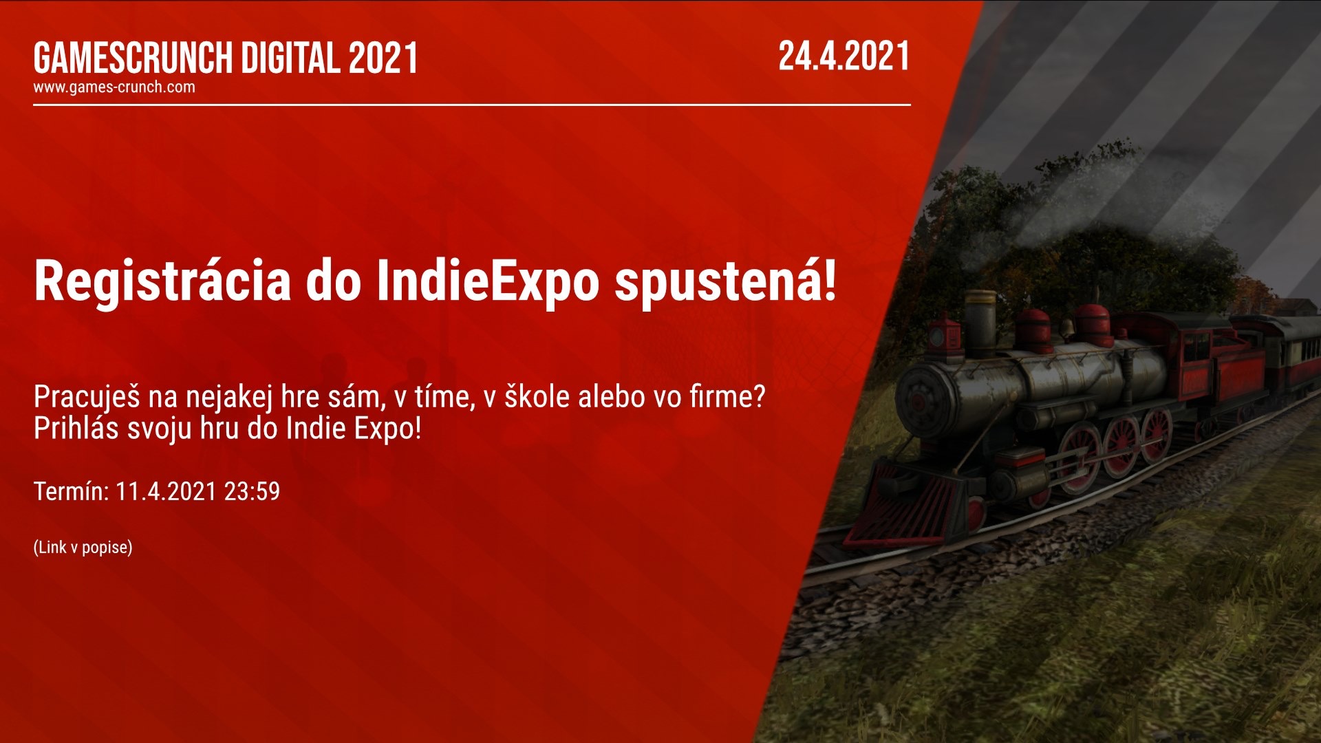 Zaregistrujte si svoj stánok na Indie Expo!