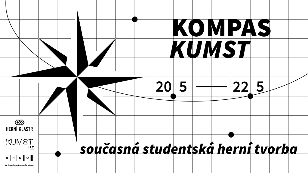 KOMPAS KUMST současná studentská herní tvorba - Pozvánka