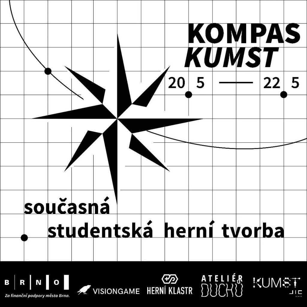 Výstava Kompas představí studentskou herní tvorbu
