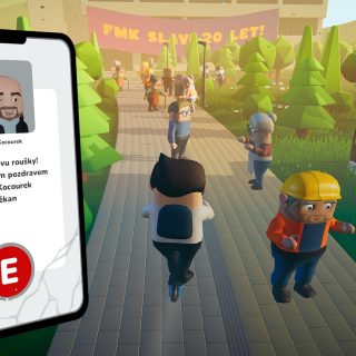 Jedeš pozdě na klauzuru a zapomněl jsi na prezentaci simulátor