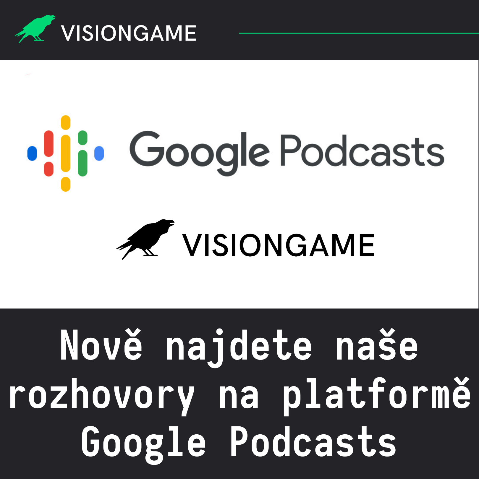 Nově najdete naše rozhovory na platformě Google Podcasts