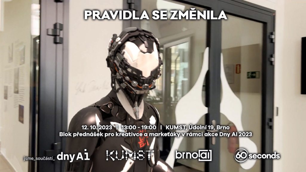 Pravidla se změnila - blok přednášek o využití ai pro kreativce a markeťáky