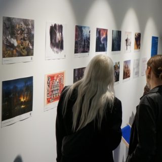 Zahájení výstavy Nekonečné vesmíry v Londýně