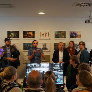 Zahájení výstavy Nekonečné vesmíry v Londýně