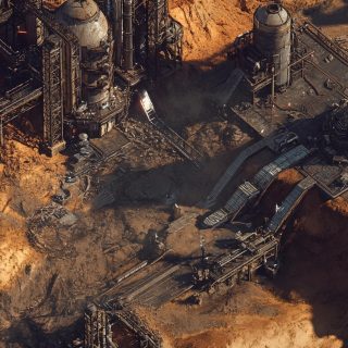 Factorio AI obrázky