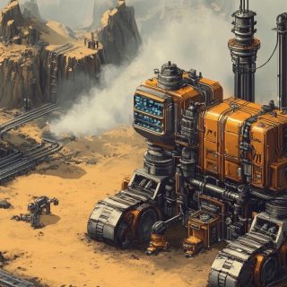 Factorio AI obrázky