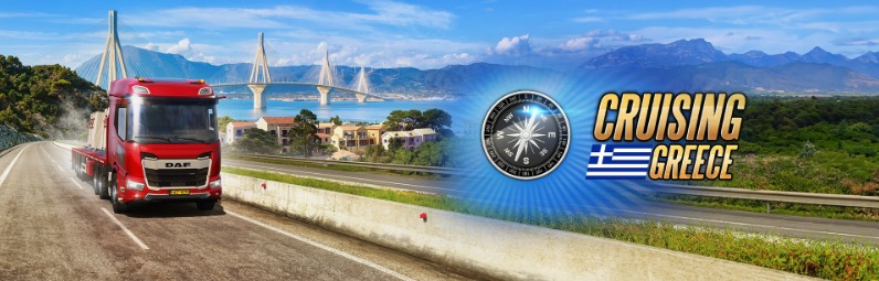 DLC Greece pro Euro Truck Simulator 2