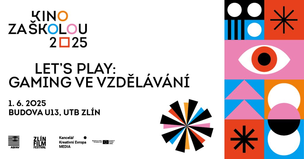 KINO ZA ŠKOLOU 2025 – Let’s Play: Gaming ve vzdělávání