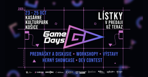 Game Days 2025: Do Košic míří světoví tvůrci AAA her