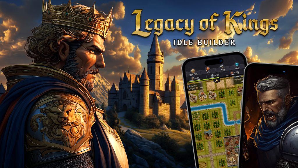 Legacy of Kings: Idle Builder – nový středověký svět od PowerPlay Studio