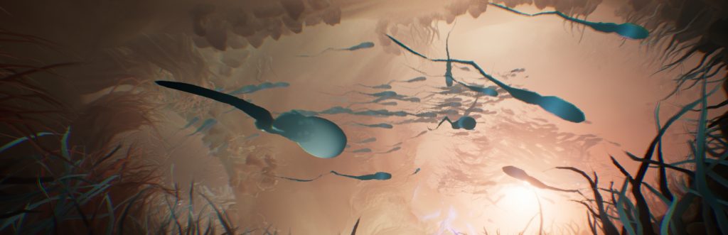 BECOME: A Sperm’s Journey – česká hra o mikroskopické cestě za vznikem života