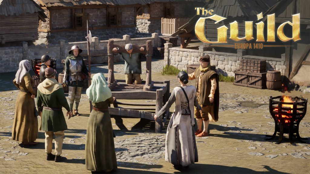 Česká strategie The Guild – Europa 1410! přibližuje zločin, zákony a soudy v novém deníčku z vývoje