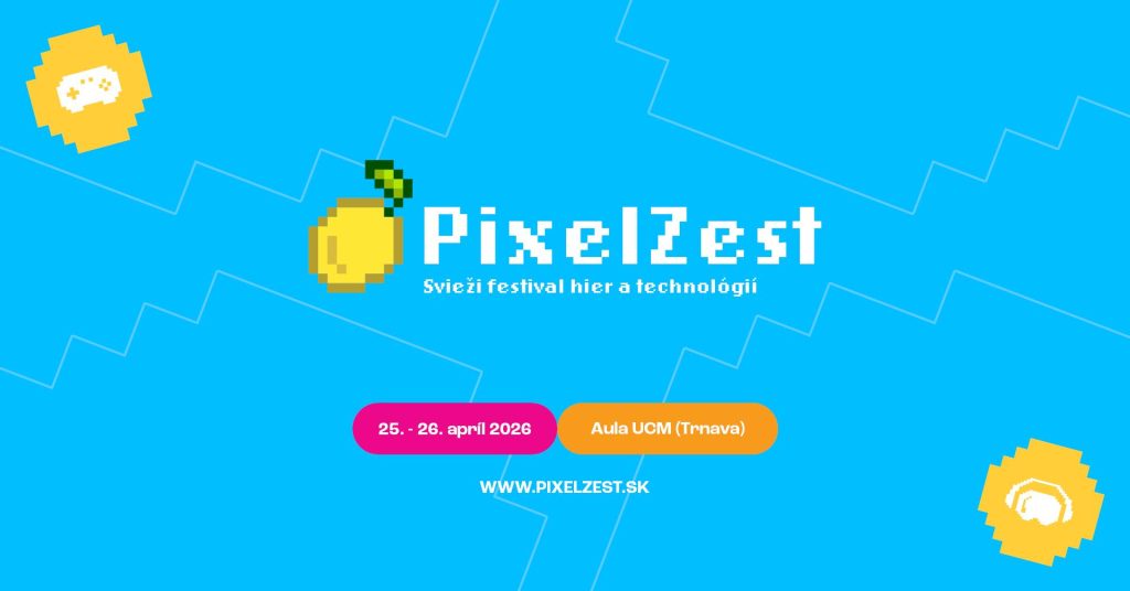 PixelZest 2026 — 3. ročník herného festivalu v Trnave