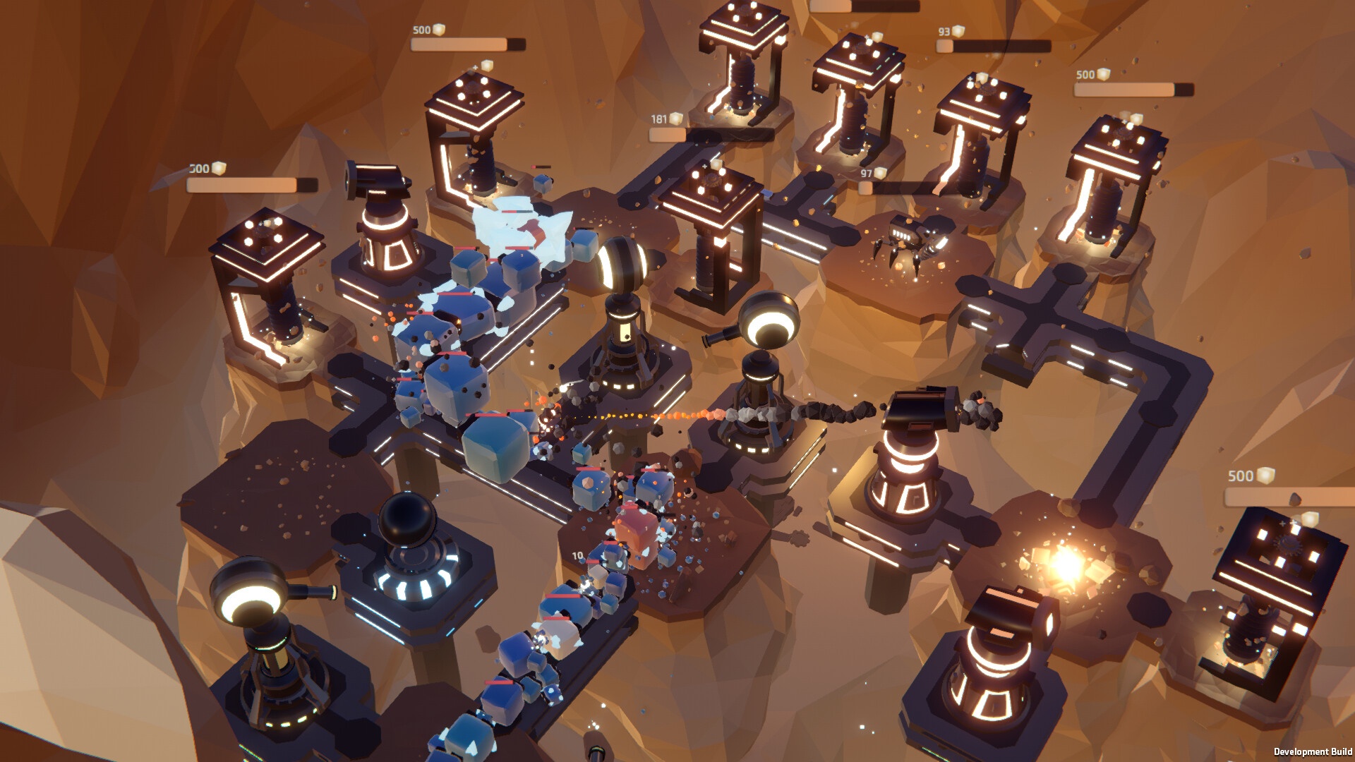 W.A.R.D. — tower defense s těžbou surovin